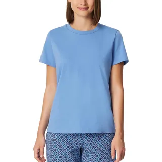 SCHIESSER Mix Relax Pyjama-Shirt Blau 46