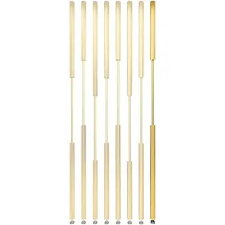 Raumteiler - Höhenverstellbar - 70 bis 180 cm - Gold