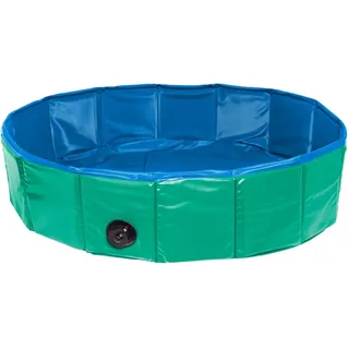 Flamingo 31557 Doggy Splash Pool Grun/Blau 120x30cm