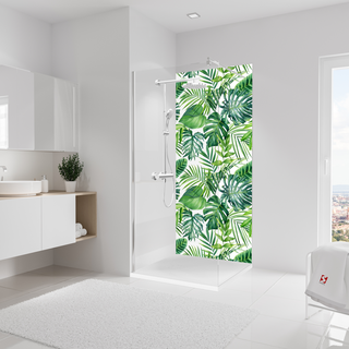 Schulte Duschrückwand 'DecoDesign' Palmenblätter 90 x 210 cm
