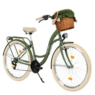 Milord 26 Zoll RH 46 cm Damen khaki-Creme