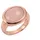 925 Silber rosé vergoldet mit Chalcedon
