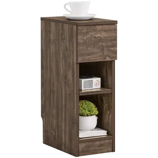 SoBuy Nachtschrank 20 x 60 x 35 cm Braun