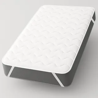 Matratzenschoner 200 x 200 cm - Matratzenauflage für Matratzen bis 30cm - Bei 60°C waschbar & Öko-Tex Zertifiziert für mehr Hygiene im Bett - Unterbett als Schutz für Boxspringbett & Topper