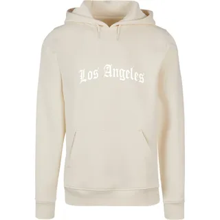 Mister Tee Los Angeles Wording Hoody Weiß M