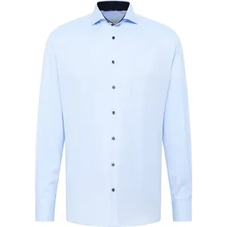 Eterna Langarmhemd Blau 43