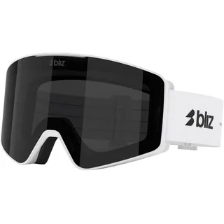 Bliz G001 Skibrille (Größe One Size, weiss)