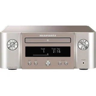 Marantz M-CR612 Melody X Hifi Receiver (2 Kanäle, Silber/Gold)
