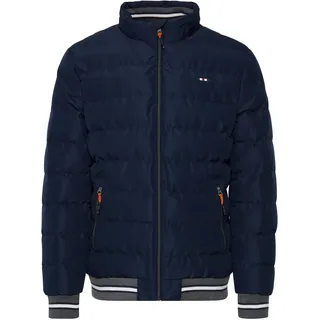 FQ1924 Aleksander Herren, Steppjacke Übergangsjacke Jacke mit Stehkragen, Größe:L, Farbe:Navy blazer), (193923) - L
