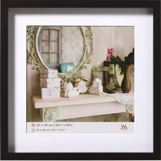 walther design Stockholm schwarz 40x40 cm 3er Set