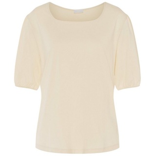 Hanro Shirtbluse Natural Shirt Ärmellose Bluse T-Shirt beige S