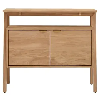 Tikamoon Waschbeckenunterschrank 90 x 78 x 50 cm Beige