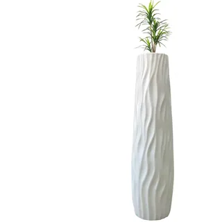 Bodenvase Groß Vintage, Large Vintage Vase, Bodenvase Hohe Standvase, Dekorative Standvasen Mit 3D Reliefstruktur Für Zuhause, Küche, Schlafzimmer, Esszimmer, Eingang, Hochzeit, Party, Büro Und Hotel