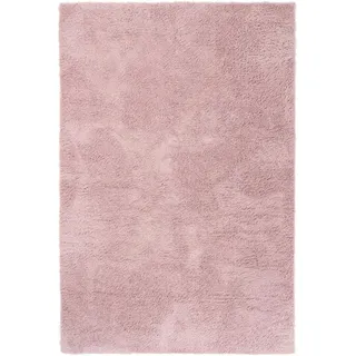 Karat Hochflorteppich Eden Rosa