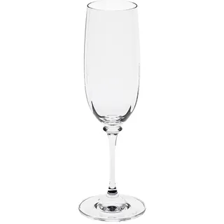 CRISTALICA Sektglas Condor Optik 190ml Kelch Schampus Champagner Prosecco Bleikristall klar