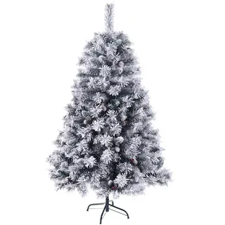 Svita Weihnachtsbaum künstlich Weiß 150 cm