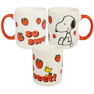 SNOOPY Kaffeetasse 0,32 l Rot