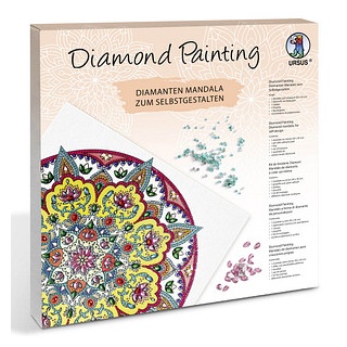 URSUS® Diamond Painting Mandala mehrfarbig