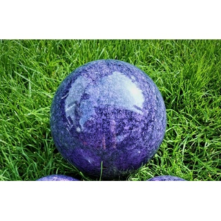 Jürgen Bocker - Gartenambiente Dekokugel Dekorationskugel Edelstahl violett 20 - 35 cm Dekokugel Garten