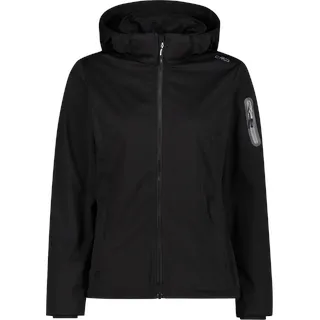 Softshelljacke CMP Gr. 40, schwarz (nero) Damen Jacken Sportjacken Atmungsaktiv & Windabweisend Wasserabweisend