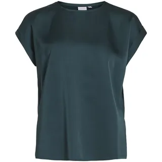 VILA VIELLETTE S/S Satin TOP - NOOS
