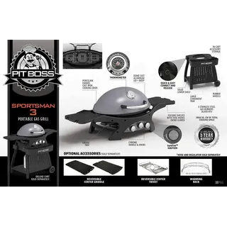PITBOSS Sportman 3 50mbar Version