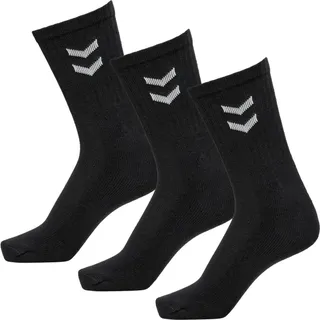 hummel Basic Socken 3 Paare Schwarz 32-35
