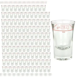 Bormioli Rocco 120er Set Schnapsgläser Stamper Dublino 2cl