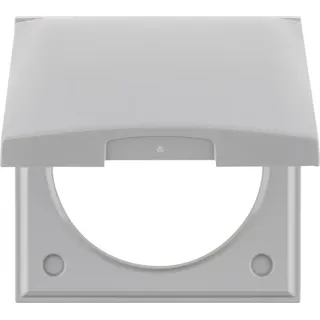 Berker Abdeckrahmen Integro Flow 918282507 Grau