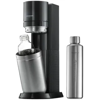 schwarz + PET-Flasche + Metallflasche + Zylinder