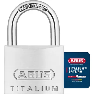 ABUS Vorhängeschloss Titalium Serie 64TI/40 gleich schließend