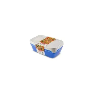 Curver Tiefkühldose fresh & frozen 22,8 x 14,8 x 9 cm 1 l 3-teiliges Set