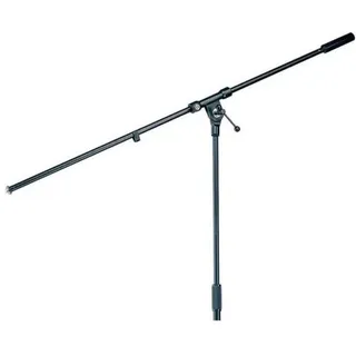 K&M 21021 Overhead Mikrofon-Tischstativ schwarz