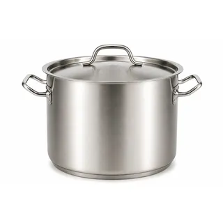 XXXL Edelstahl Kochtopf 36L Induktion Ø36cm Gastro & Großküche Cheffinger STP40