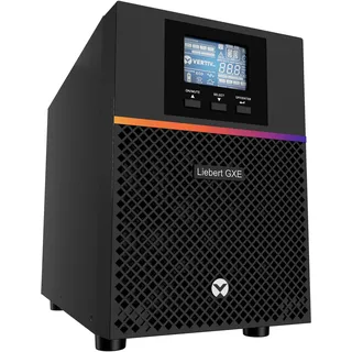 Vertiv Liebert GXE3-1000IMT Unterbrechungsfreie Stromversorgung (USV) Doppelwandler Online 1 kVA 900 W 8 Ausgänge LCD
