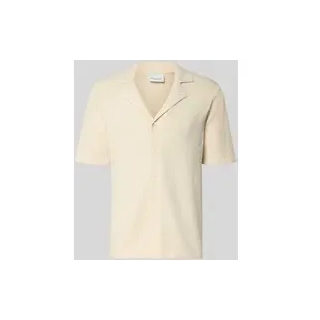 Regular Fit Freizeithemd mit Reverskragen, Offwhite, L