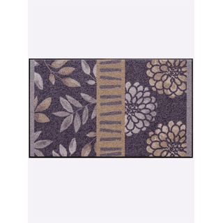 Fußmatte HEINE HOME Teppiche Gr. B/L: 50 cm x 70 cm, 7 mm, 1 St., bunt (anthrazit, braun) Fußmatten gemustert
