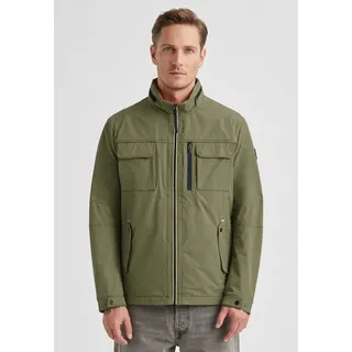 Milestone Sommerjacke MSVito Herren Jacke leicht Übergangsjacke mit Logo Badge grün 52