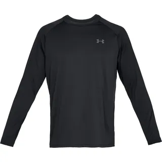 Under Armour Tech 2.0 langarm Trainingsshirt Herren 001 black/graphite S