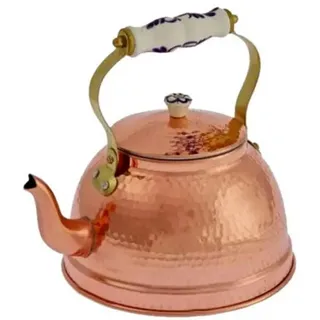 ich-zapfe Gehämmerte Teekessel Mit Porzellangriff 1,5 l