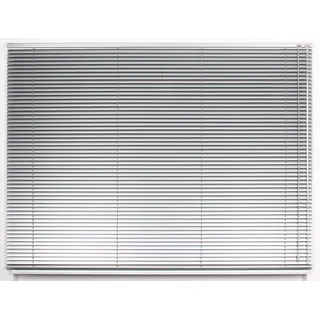 EFIXS Alu-Jalousie - Farbe: Silber - Breiten bis 130 cm, Höhe bis 160 cm, Hier: 40 x 160 cm (Breite x Höhe) - Bedienseite: rechts, aus Aluminium, Sichtschutz, Lichtschutz, Blendschutz