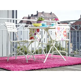ANDIAMO Kunstrasen "Trendy" Teppiche Rasenteppich, moderne Optik, mit Drainagelöchern, strapazierfähig Gr. B/L: 100 cm x 200 cm, 25 mm, 1 St., pink Kunstrasen