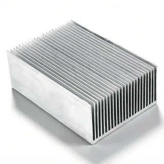 Telituny Aluminium Kühlkörper 100x69x36 mm, 23 Lamellen Heatsink für LED | PC Kühlrippen Kühler Set, Cpu Heizkörper Lamellen, für passive Kühlung von Verstärker-, Transistor- und IC-Modulen