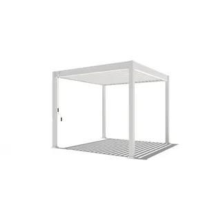 pergoline Pergola, weiß Aluminium B/H/L: ca. 300x255x300 cm, - weiß