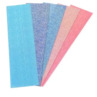 efco Wachsplatten Set 2 200 x 50 x 0,5 mm 5 Stück Glimmer Sortiert