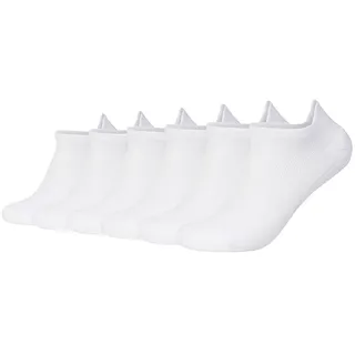 CAMANO Sneakersocken 6er Pack Weiß 43-46