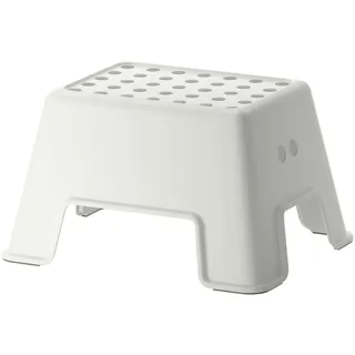IKEA BOLMEN Badezimmerhocker weiß