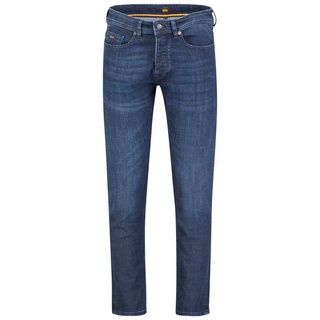 BOSS 5-Pocket-Jeans Herren Jeans TABER BC-P Tapered Fit (1-tlg) blau