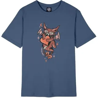 Santa Cruz - Women's Night Critter Front T-Shirt - T-Shirt Gr 6 blau