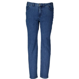ADAMO 5-Pocket-Hose (1-tlg) mit Stretch Jeans Herren große Größen blau 64